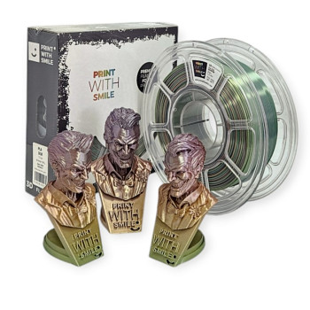 SILK PLA - 1,75 mm - RAINBOW - 1000 g