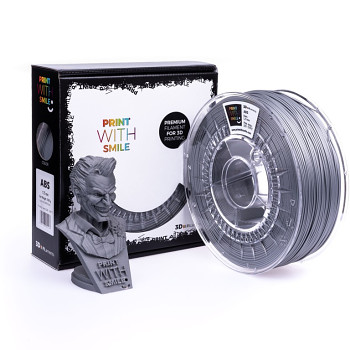 ABS - 1,75 mm - SILVER Shine - 500 g