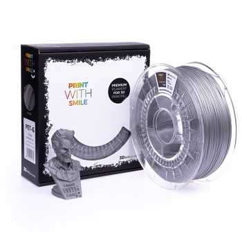 PET-G - 1,75 mm - Silver Shine - 1 Kg