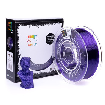 PET-G - 1,75 mm - Violet Glass - 1 Kg