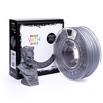 ABS - 2,85 mm - SILVER Shine - 1 kg