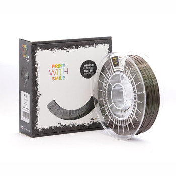 BICOLOR METALLIC PET-G - 1,75 mm - GREEN BROWN - 750 g