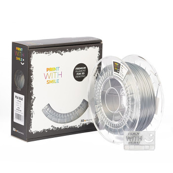 SILK PLA - 1,75 mm - SILVER - 1000 g